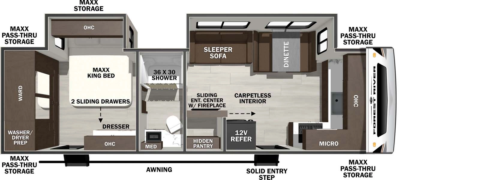 277FKX Floorplan Image